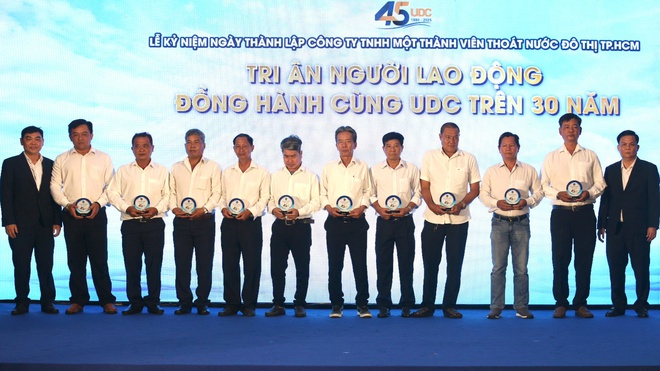 45 năm thành lập Công ty TNHH MTV Thoát nước đô thị TP HCM: Không ngừng cống hiến- Ảnh 10.
