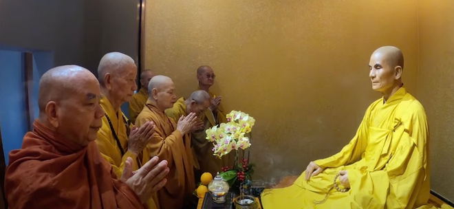 Cận cảnh tháp Đa Bảo - nơi lưu giữ vĩnh viễn xá lợi trái tim Bồ tát Thích Quảng Đức - Ảnh 3.