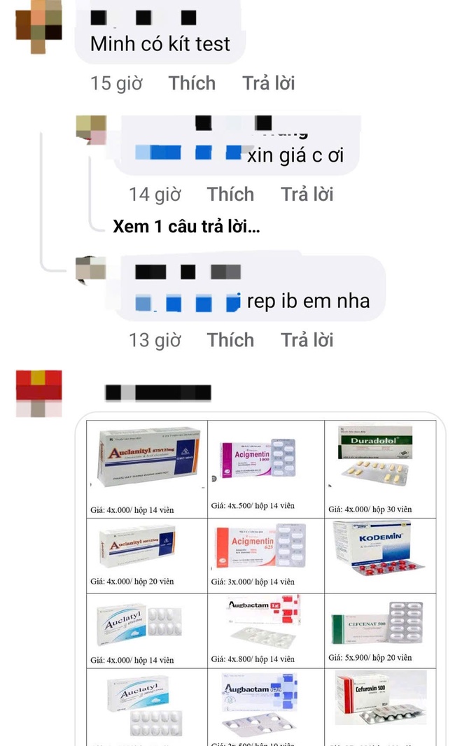 Kit test, thuốc trị COVID-19 tràn lan "chợ mạng" - Ảnh 6. Kit test, thuốc trị COVID-19 tràn lan "chợ mạng" - Ảnh 6.