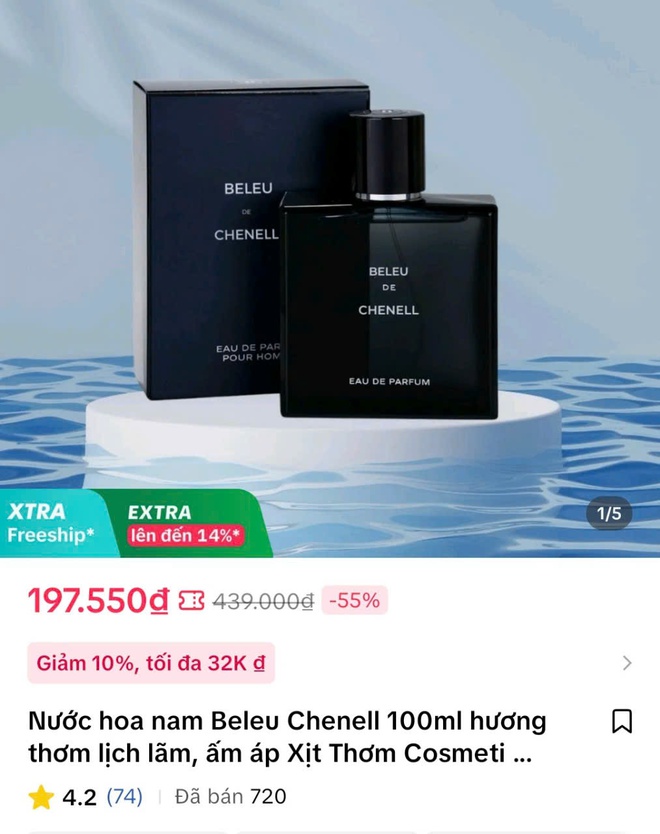 Nước hoa Chanel, Bvlgari, Ysl,…giá 'ngang chai nước lọc' bán đầy trên mạng - Ảnh 4.