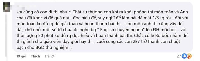Đề thi THPT quá khó: Thí sinh chìm trong thất vọng, phụ huynh “kêu cứu”- Ảnh 3. Đề thi THPT quá khó: Thí sinh chìm trong thất vọng, phụ huynh “kêu cứu”- Ảnh 3.