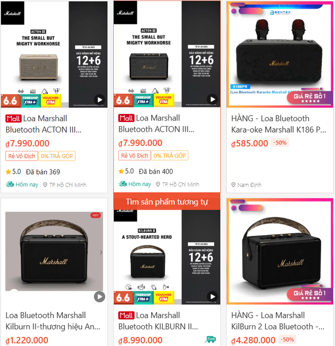 Sản phẩm giả mạo thương hiệu Marshall bán tràn lan trên mạng - Ảnh 6.