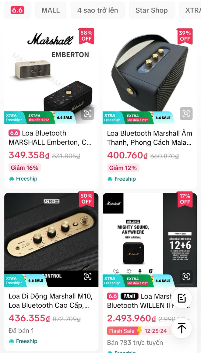 Sản phẩm giả mạo thương hiệu Marshall bán tràn lan trên mạng - Ảnh 4.