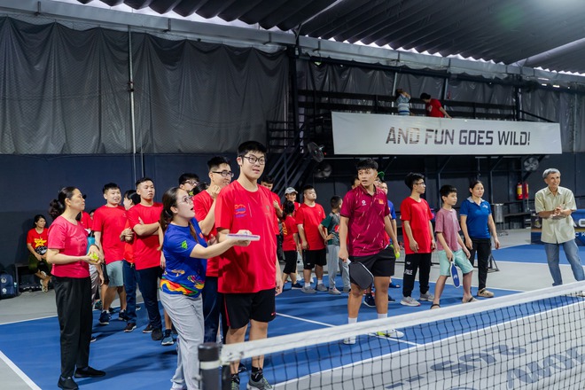 VIDEO: Ấm áp lớp học pickleball miễn phí cho trẻ tự kỷ, khuyết tật trí tuệ- Ảnh 6. VIDEO: Ấm áp lớp học pickleball miễn phí cho trẻ tự kỷ, khuyết tật trí tuệ- Ảnh 6.