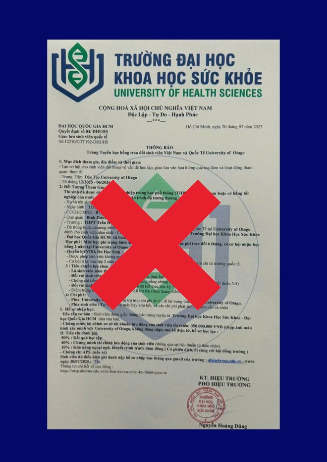 Liên tiếp nhiều trường ĐH phát cảnh báo khẩn đến thí sinh  - Ảnh 3.