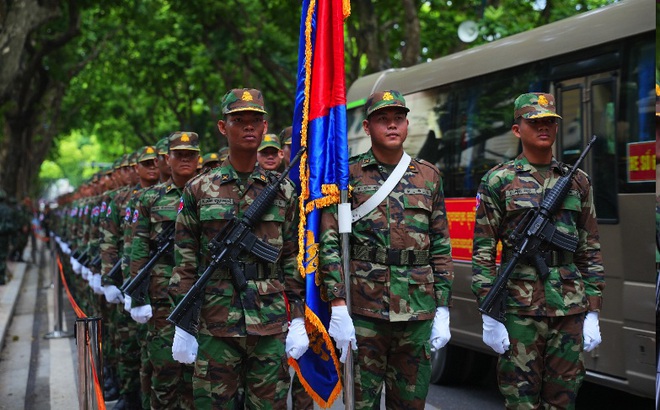Russian service members joined second full rehearsal for A80 parade- Ảnh 5. Russian service members joined second full rehearsal for A80 parade- Ảnh 5.