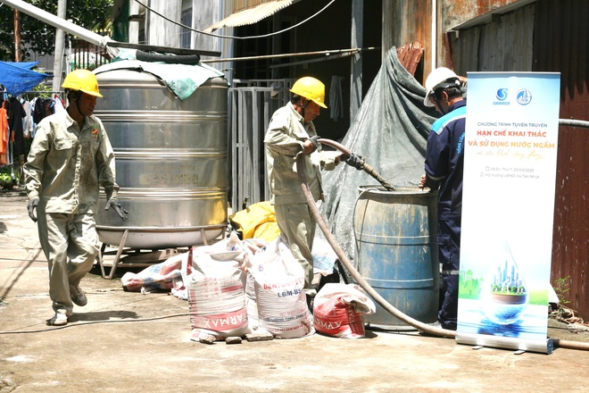 Vì sức khỏe cộng đồng, SAWACO đẩy mạnh bảo vệ nước ngầm- Ảnh 11. Vì sức khỏe cộng đồng, SAWACO đẩy mạnh bảo vệ nước ngầm- Ảnh 11.