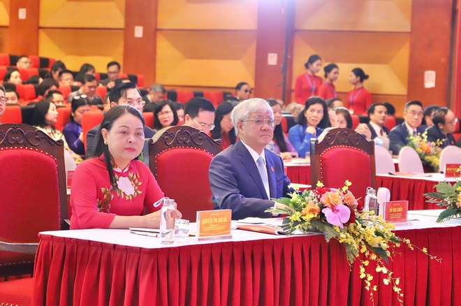 Khai mạc Đại hội đại biểu Đảng bộ Mặt trận Tổ quốc nhiệm kỳ 2025 - 2030 - Ảnh 4. Khai mạc Đại hội đại biểu Đảng bộ Mặt trận Tổ quốc nhiệm kỳ 2025 - 2030 - Ảnh 4.