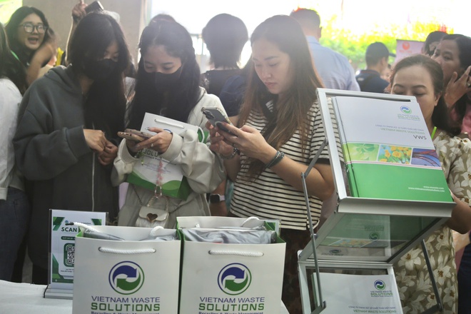 Hoa hậu Ngọc Ch&acirc;u đồng h&agrave;nh c&ugrave;ng HTV v&igrave; một tương lai xanh - Ảnh 8.