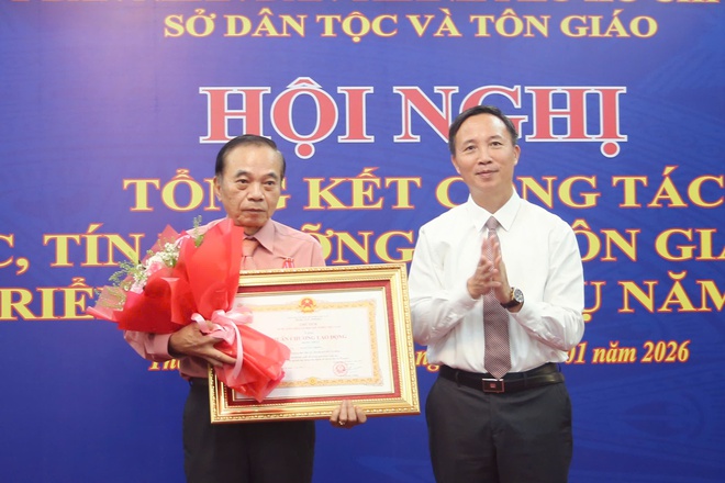 TPHCM: Tổng kết c&ocirc;ng t&aacute;c d&acirc;n tộc, t&iacute;n ngưỡng, t&ocirc;n gi&aacute;o năm 2025 - Ảnh 2.