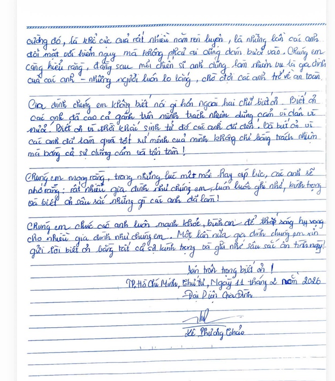 Lời t&acirc;m t&igrave;nh của một gia đ&igrave;nh gửi đến C&ocirc;ng an TPHCM - Ảnh 4.