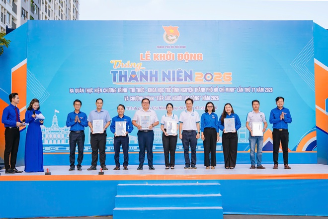 Lễ khởi động th&aacute;ng thanh ni&ecirc;n 2026  - Ảnh 1.