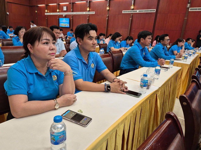 LĐLĐ TPHCM th&ocirc;ng tin kết quả Đại hội đại biểu to&agrave;n quốc lần thứ XIV của Đảng đến c&aacute;n bộ C&ocirc;ng đo&agrave;n - Ảnh 3.