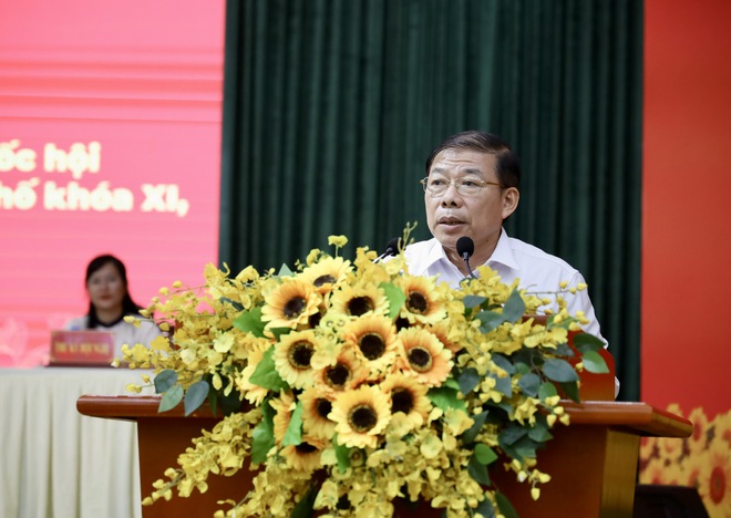 Cử tri 4 xã phía Tây TPHCM gửi gắm kỳ vọng về quyết sách sát thực tiễn - Ảnh 2.