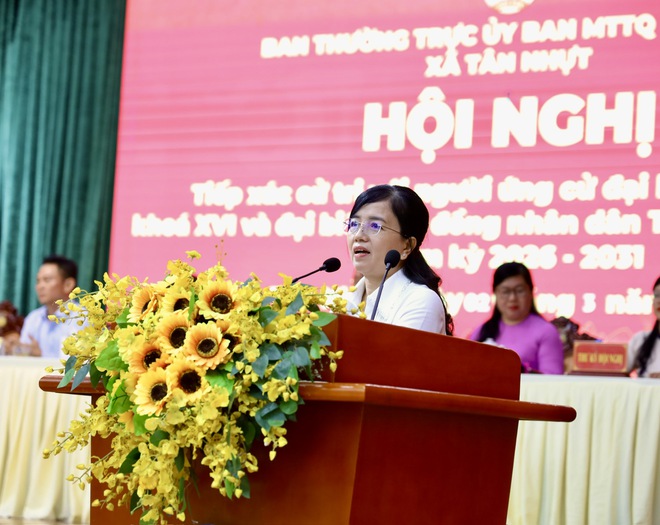 Cử tri 4 xã phía Tây TPHCM gửi gắm kỳ vọng về quyết sách sát thực tiễn - Ảnh 10.