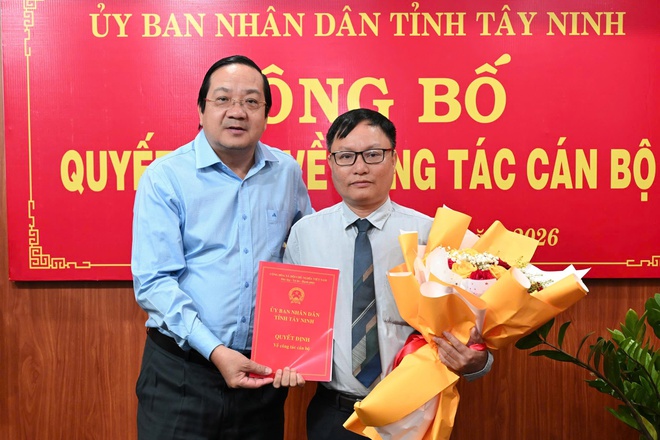 &Ocirc;ng Trương Tấn Sơn được bổ nhiệm Gi&aacute;m đốc Sở C&ocirc;ng Thương tỉnh T&acirc;y Ninh năm 2026 - Ảnh 1.
