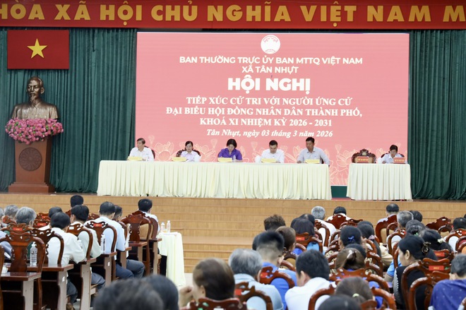Cử tri B&igrave;nh Lợi, T&acirc;n Nhựt kỳ vọng đại biểu h&agrave;nh động quyết liệt, n&oacute;i đi đ&ocirc;i với l&agrave;m - Ảnh 2.
