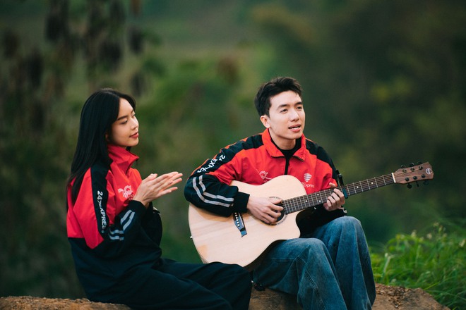 Hoa hậu Thanh Thủy "debut" l&agrave;m ca sĩ giữa s&acirc;n trường v&ugrave;ng cao  - Ảnh 5.