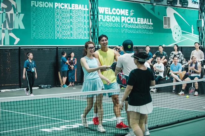 Th&uacute;y Ng&acirc;n - Đại sứ Giải Pickleball B&aacute;o Người Lao Động năm 2026: "Pickleball rất cuốn h&uacute;t!" - Ảnh 3.