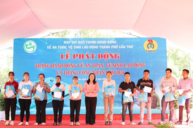 Nhiều hoạt động chăm lo trong Th&aacute;ng C&ocirc;ng nh&acirc;n tại Cần Thơ - Ảnh 5.