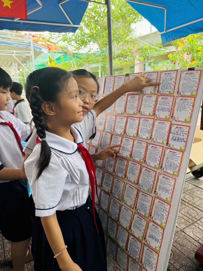 "Mở s&aacute;ch - Mở tương lai" đến học sinh tiểu học TPHCM - Ảnh 3.