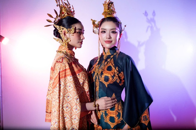 Đ&agrave;m Vĩnh Hưng v&agrave; con trai diễn &aacute;o d&agrave;i Việt H&ugrave;ng  - Ảnh 23.