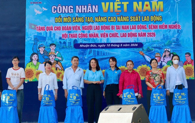 C&ocirc;ng đo&agrave;n x&atilde; Nhuận Đức: Tăng cường chăm lo cho đo&agrave;n vi&ecirc;n, lao động trong Th&aacute;ng C&ocirc;ng nh&acirc;n - Ảnh 4.