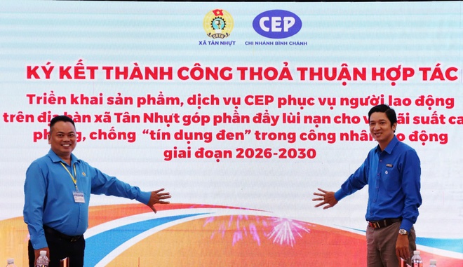 C&ocirc;ng đo&agrave;n x&atilde; T&acirc;n Nhựt, TPHCM: Đẩy mạnh chăm lo đo&agrave;n vi&ecirc;n - lao động trong Th&aacute;ng C&ocirc;ng nh&acirc;n 2026 - Ảnh 6.