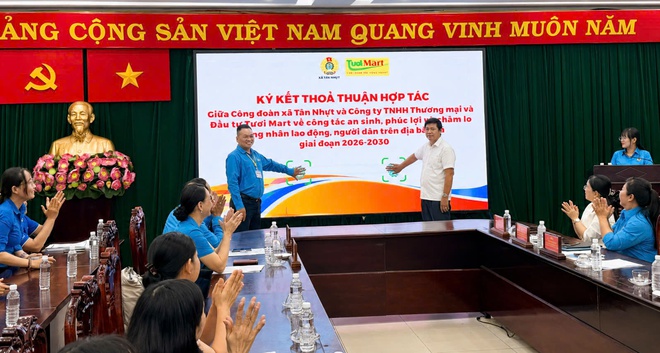 C&ocirc;ng đo&agrave;n x&atilde; T&acirc;n Nhựt, TPHCM: Đẩy mạnh chăm lo đo&agrave;n vi&ecirc;n - lao động trong Th&aacute;ng C&ocirc;ng nh&acirc;n 2026 - Ảnh 5.