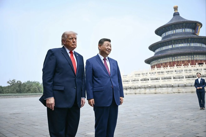 Thông điệp ngoại giao từ chuyến thăm các di tích lịch sử của Tổng thống Trump tại Bắc Kinh - Ảnh 1.