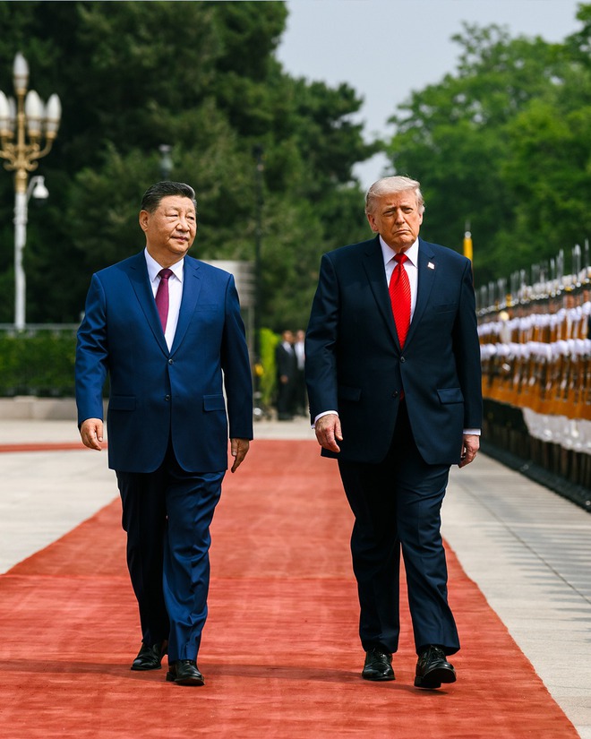 Ng&agrave;y đầu l&agrave;m việc tại Bắc Kinh của &ocirc;ng Donald Trump - Ảnh 3.