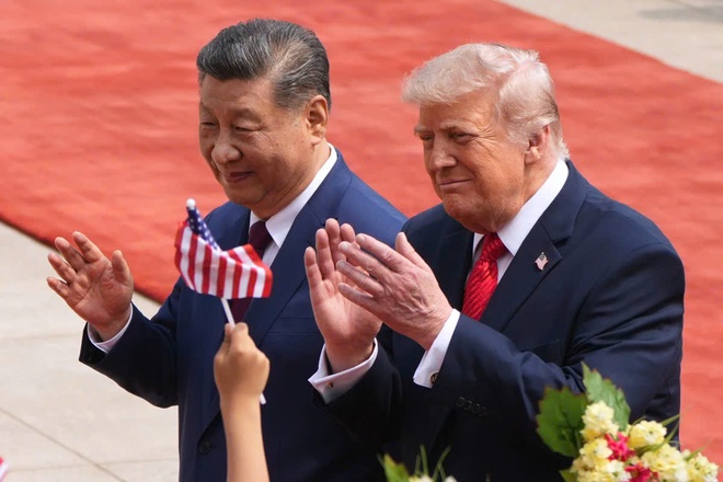 Ng&agrave;y đầu l&agrave;m việc tại Bắc Kinh của &ocirc;ng Donald Trump - Ảnh 1.