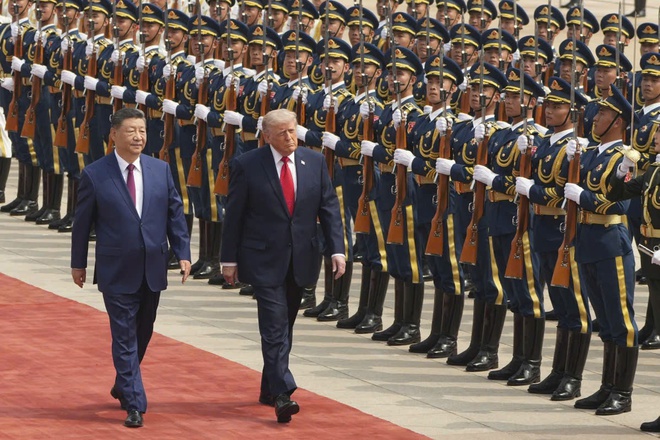 Ng&agrave;y đầu l&agrave;m việc tại Bắc Kinh của &ocirc;ng Donald Trump - Ảnh 2.