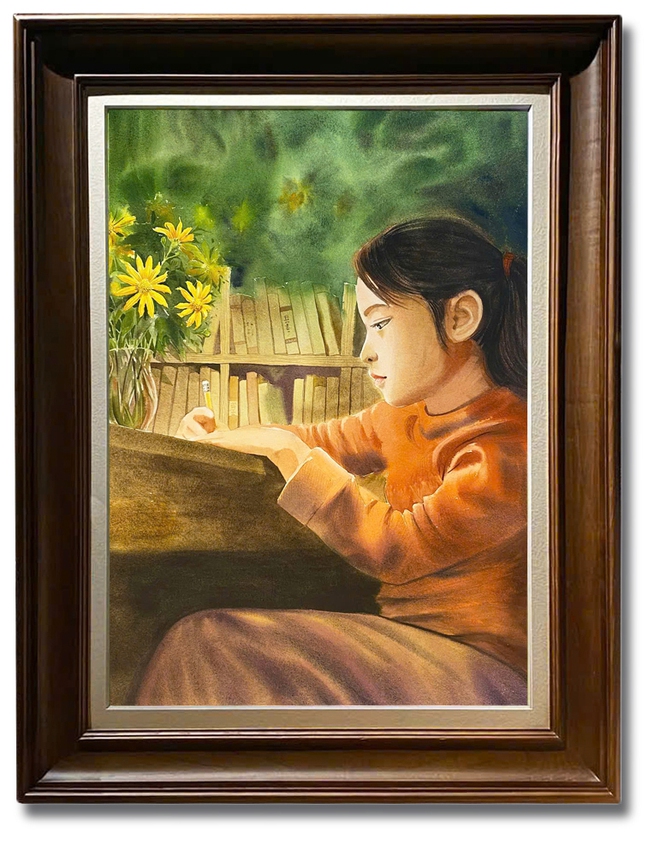Vũ Th&agrave;nh T&acirc;m v&igrave; Covid-19 m&agrave; th&agrave;nh họa sĩ m&agrave;u nước  - Ảnh 7.