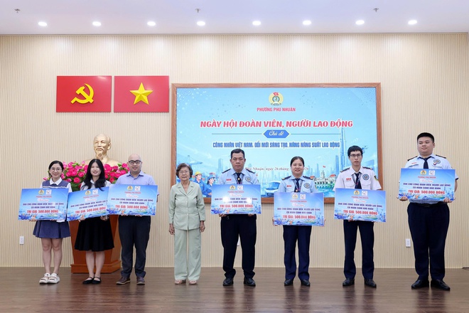 Ng&agrave;y hội &yacute; nghĩa d&agrave;nh cho đo&agrave;n vi&ecirc;n, người lao động phường Ph&uacute; Nhuận - Ảnh 5.