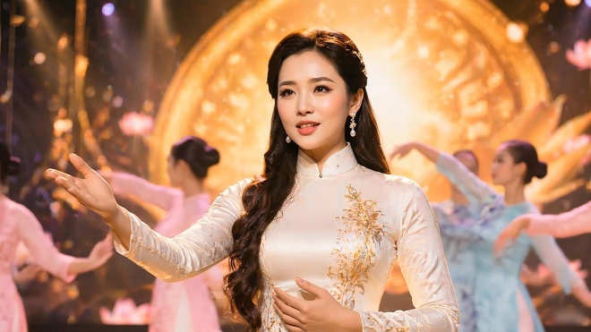 D&ugrave;ng AI để đưa h&igrave;nh ảnh &aacute;o d&agrave;i Việt Nam đến gần giới trẻ  - Ảnh 9.