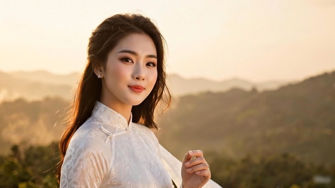 D&ugrave;ng AI để đưa h&igrave;nh ảnh &aacute;o d&agrave;i Việt Nam đến gần giới trẻ  - Ảnh 10.