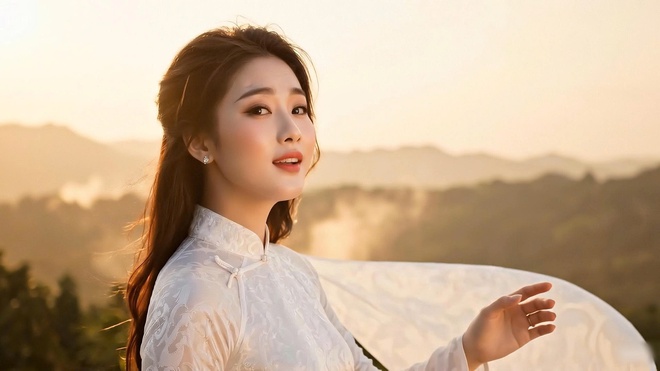 D&ugrave;ng AI để đưa h&igrave;nh ảnh &aacute;o d&agrave;i Việt Nam đến gần giới trẻ  - Ảnh 4.
