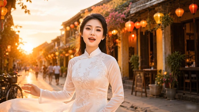 D&ugrave;ng AI để đưa h&igrave;nh ảnh &aacute;o d&agrave;i Việt Nam đến gần giới trẻ  - Ảnh 7.