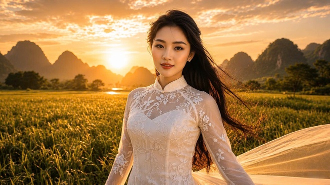 D&ugrave;ng AI để đưa h&igrave;nh ảnh &aacute;o d&agrave;i Việt Nam đến gần giới trẻ  - Ảnh 5.