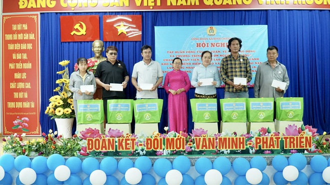 Xã Bình Chánh, TPHCM: Lan tỏa yêu thương đến đoàn viên - lao động tro - Ảnh 6.