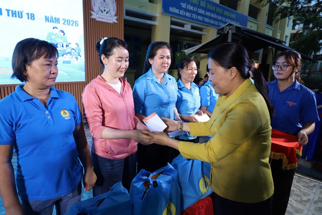 C&ocirc;ng đo&agrave;n phường C&aacute;t L&aacute;i, TPHCM: Nhiều hoạt động &yacute; nghĩa hướng về đo&agrave;n vi&ecirc;n - lao động - Ảnh 6.