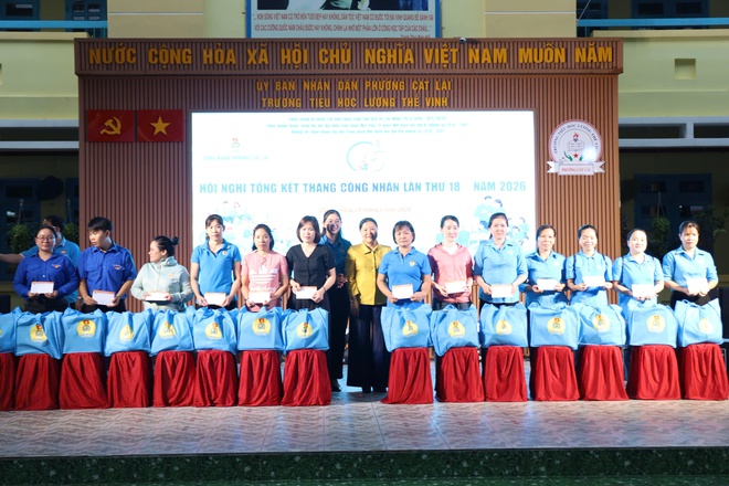 C&ocirc;ng đo&agrave;n phường C&aacute;t L&aacute;i, TPHCM: Nhiều hoạt động &yacute; nghĩa hướng về đo&agrave;n vi&ecirc;n - lao động - Ảnh 7.