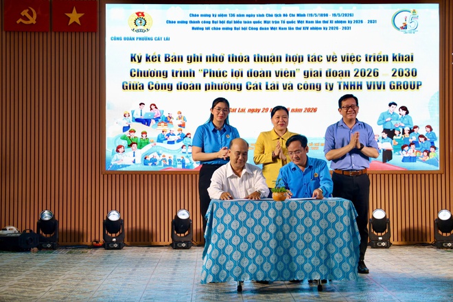 C&ocirc;ng đo&agrave;n phường C&aacute;t L&aacute;i, TPHCM: Nhiều hoạt động &yacute; nghĩa hướng về đo&agrave;n vi&ecirc;n - lao động - Ảnh 4.