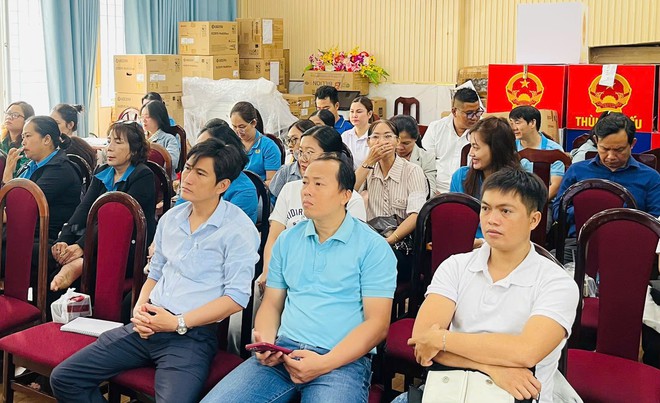 Đối thoại với l&atilde;nh đạo địa phương, người lao động mong được kết nối giới thiệu việc l&agrave;m - Ảnh 4.