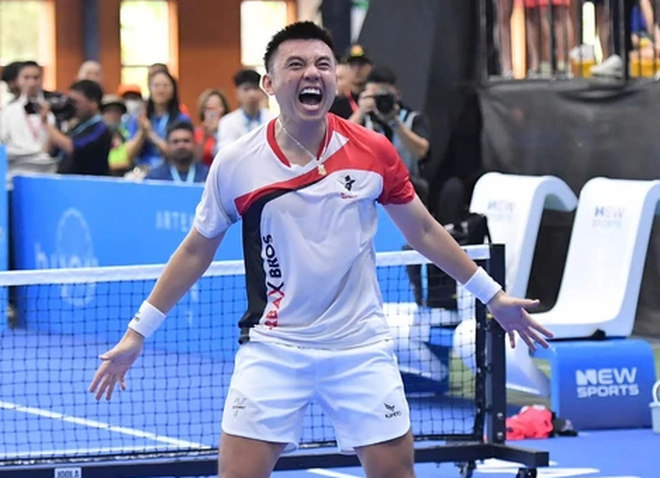 L&yacute; Ho&agrave;ng Nam tranh t&agrave;i tại Giải Pickleball Michelob ULTRA - Ch&acirc;u &Aacute; Mở Rộng 2026 - Ảnh 3.
