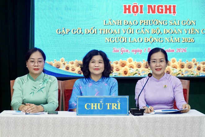 Phường Sài Gòn, TPHCM: Đối thoại để thấu hiểu, đồng hành cùng người lao động - Ảnh 2.