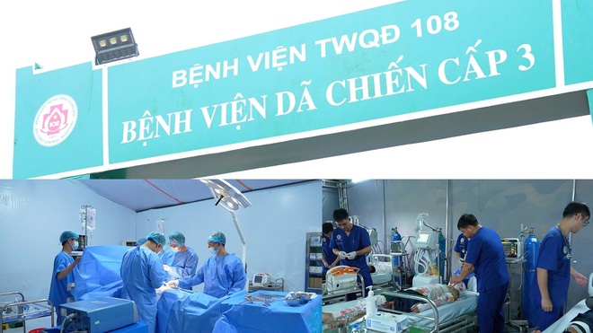 Lần đầu triển khai bệnh viện dã chiến cấp 3 trong diễn tập y tế khẩn cấp - Ảnh 5.