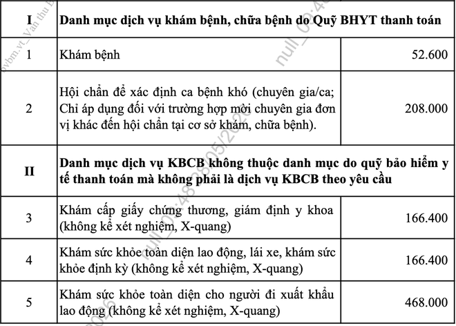 Nhiều bệnh viện tăng giá dịch vụ y tế - Ảnh 4.