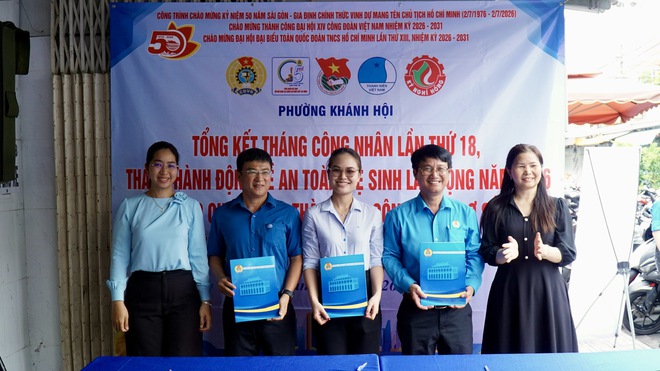 Phường Khánh Hội: Đa dạng hoạt động đồng hành cùng đoàn viên - lao động - Ảnh 9.